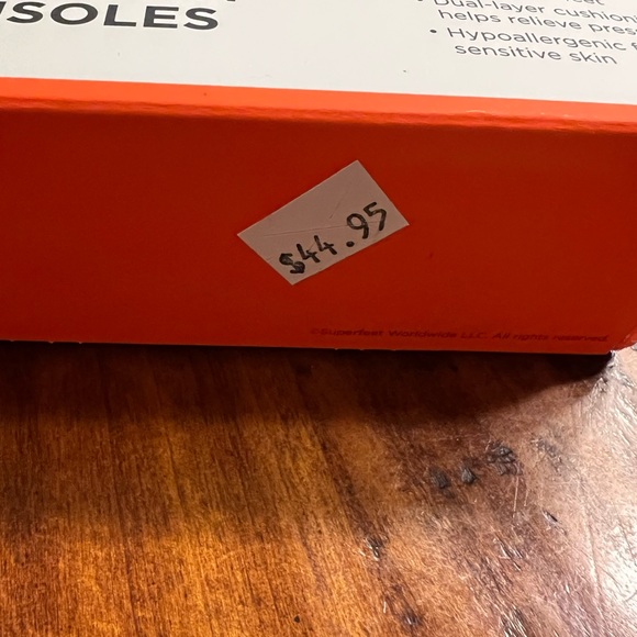 New Balance Therapeutic Cushion Insoles SIZE C (6.5-8) - Picture 4 of 6